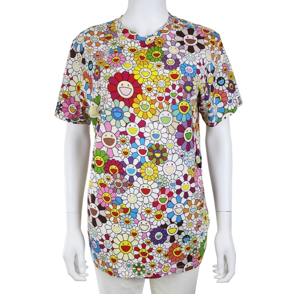 vans multicolor t shirt